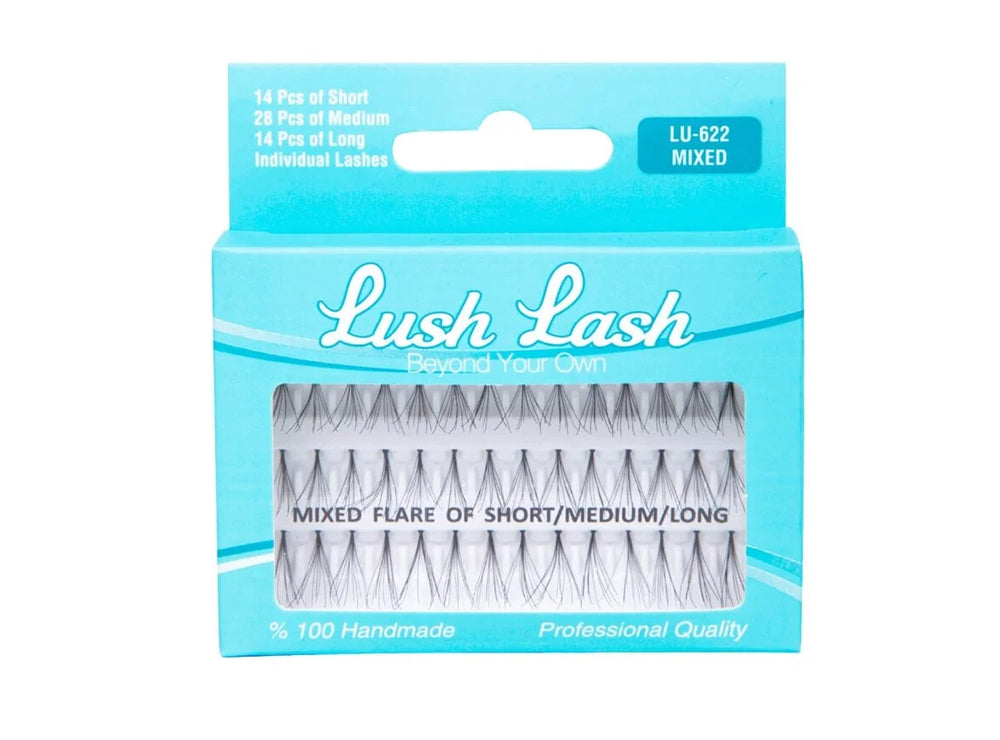 Lush Lash 56 Pcs of Individual Lashes Mixed LU-622