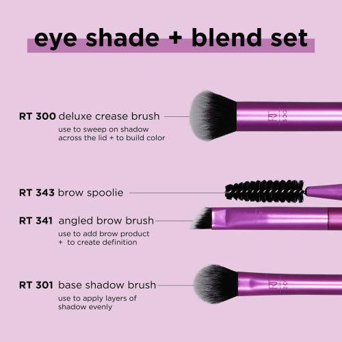 Real Techniques Eye Shade With Blend Brush For Eye Shadows 91529