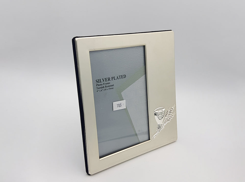 Silver Plated Photo Frame 10x15cm Premiere Communion