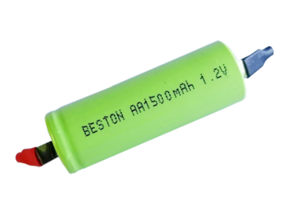 Beston Rechargeable AA 1500mAh Battery With Soldering Tab