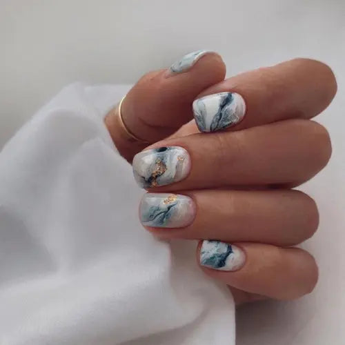 Fancy Glam! JP952 Nails with Double Tape