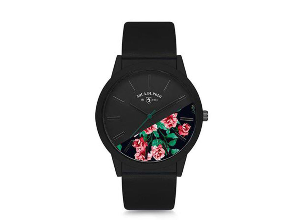 Aqua Di Polo Leather Watch For Women