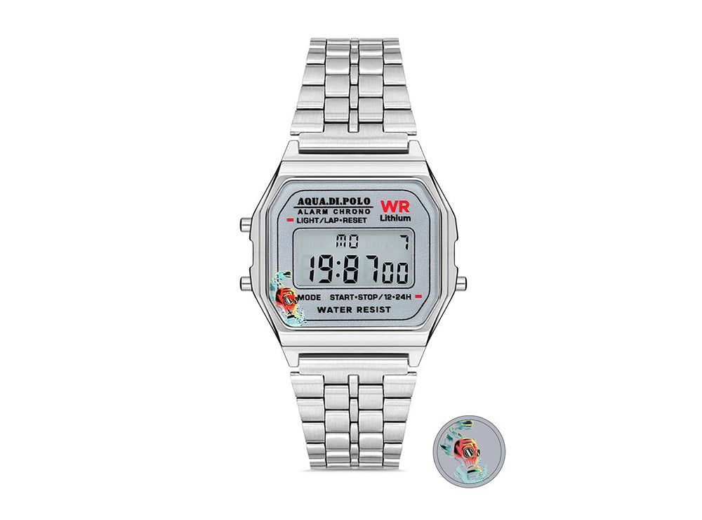 Aqua Di Polo Digital Retro Watch Unisex