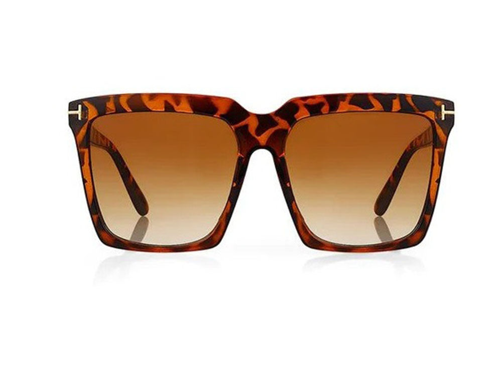 Aqua Di Polo Brown Leopard Sunglass For Women