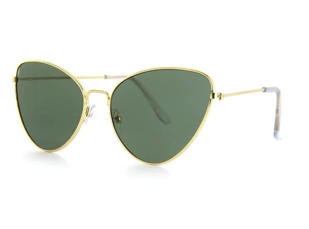 Aqua Di Polo Gold & Green Sunglass For Women