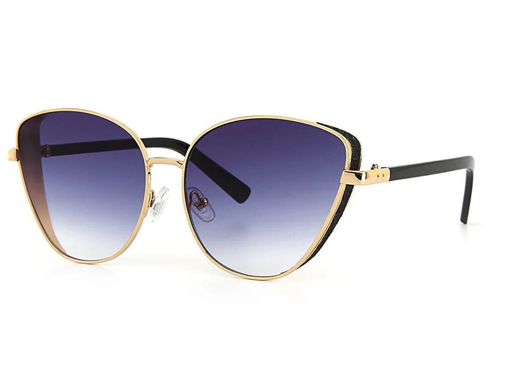 Aqua Di Polo Black & Gold Sunglass For Women