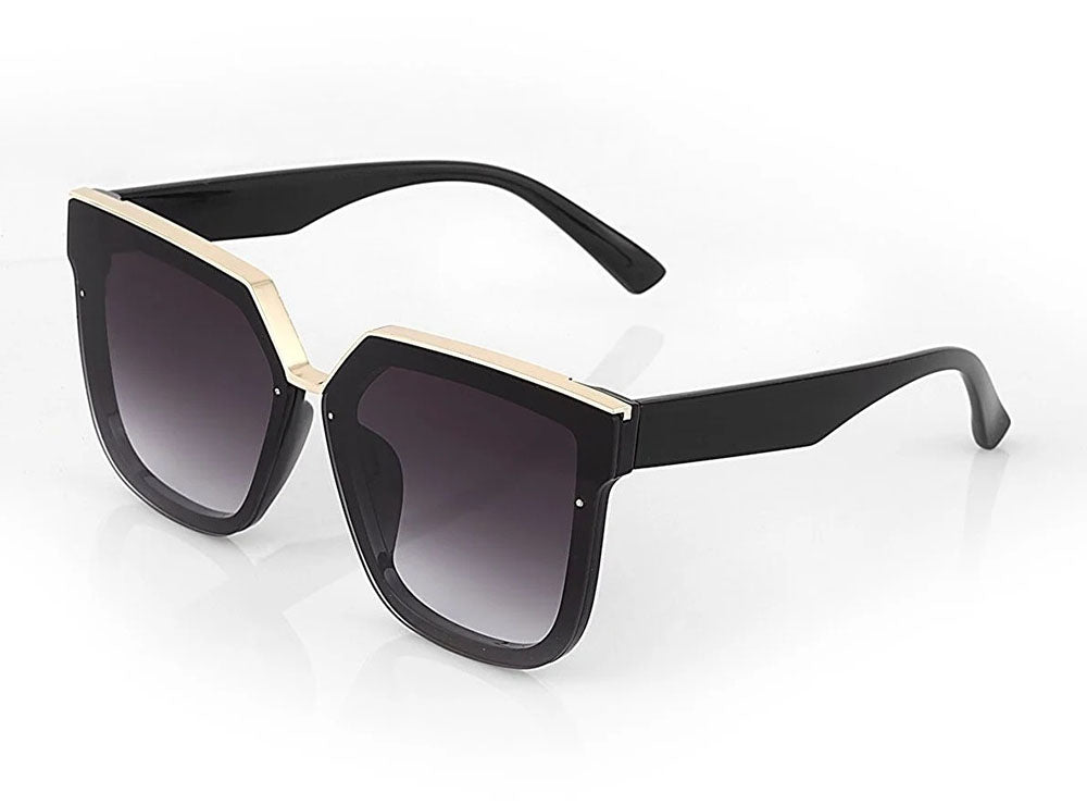 Aqua Di Polo Black Fume Sunglass For Women