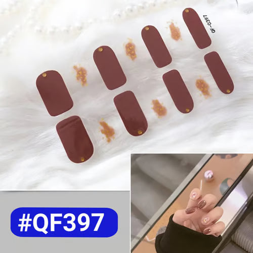 Fancy Glam! QF397 Nail Stickers