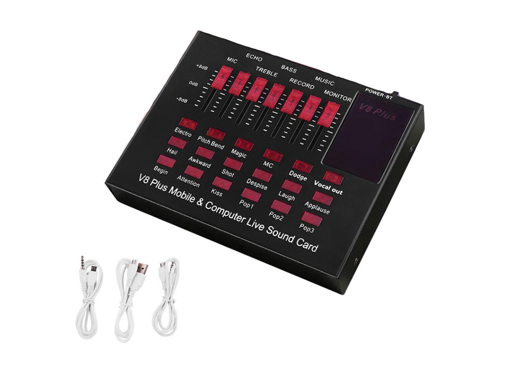 V8 Plus USB Live Sound Card