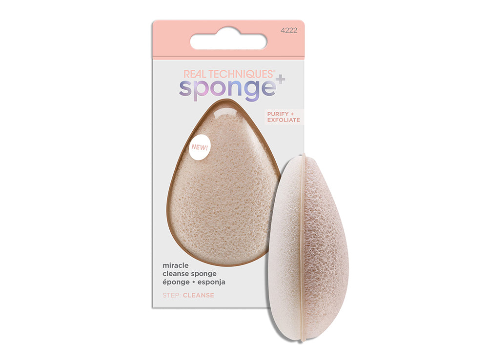 Real Techniques Antimicrobial Miracle Cleanse Sponge 4222