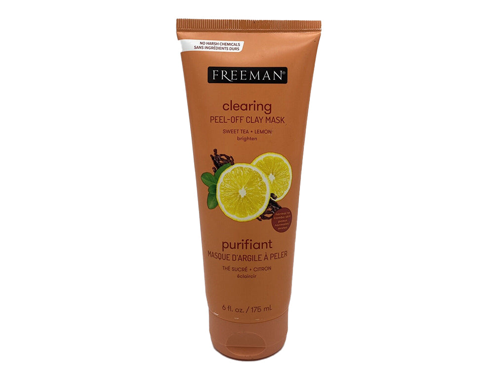 Freeman Clearing Peel-Off Clay Mask Sweet Tea + Lemon 175ml