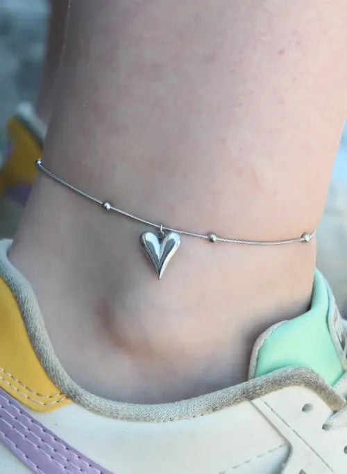 Gold Plated Steel Anklet