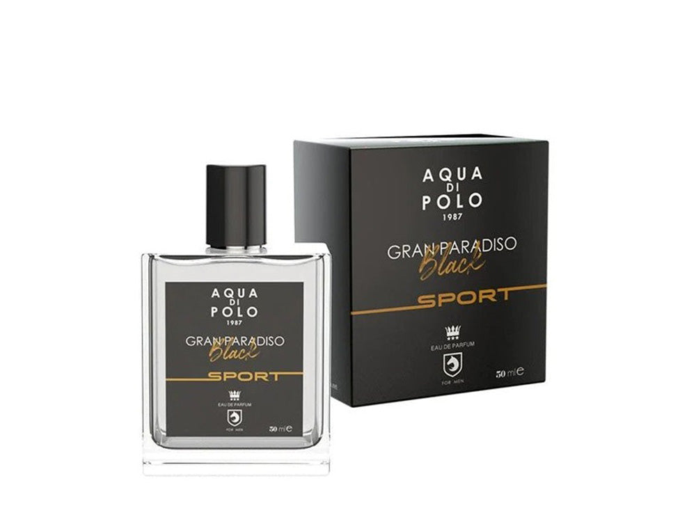 Aqua Di Polo Gran Paradiso Black Sport Eau de Parfum 50ml