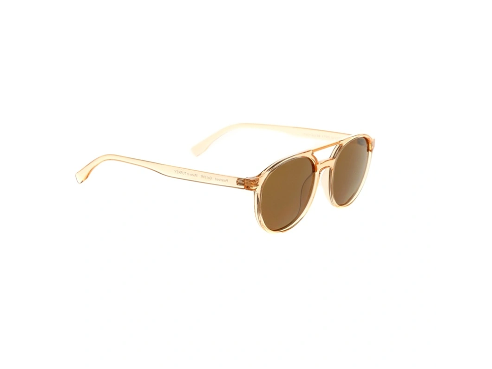 Fabrika Transparent Rose Gold Sunglasses