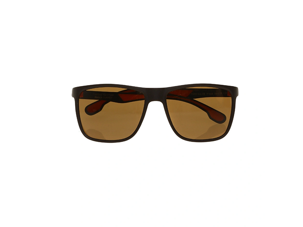 Fabrika Brown & Orange Sunglasses