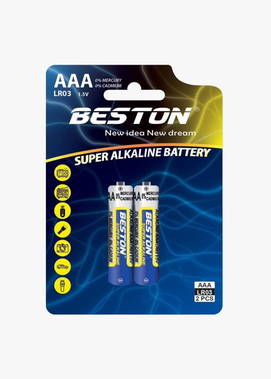 Beston Super Alkaline AAA Pack of 2