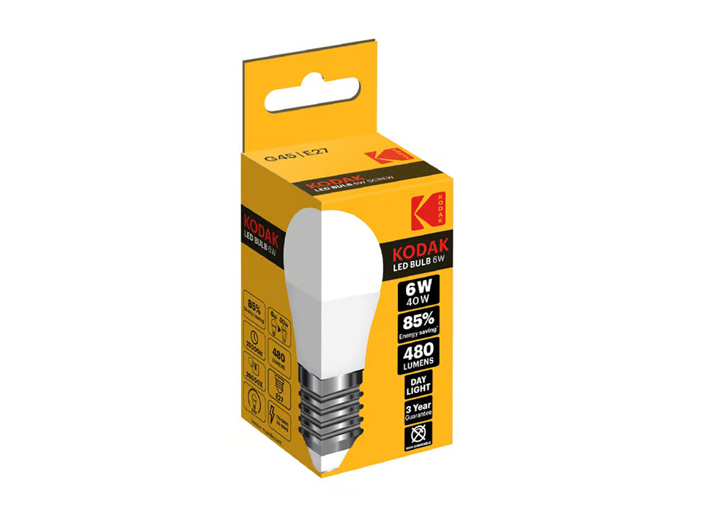 Kodak Led Bulb E27 6W Day Light White