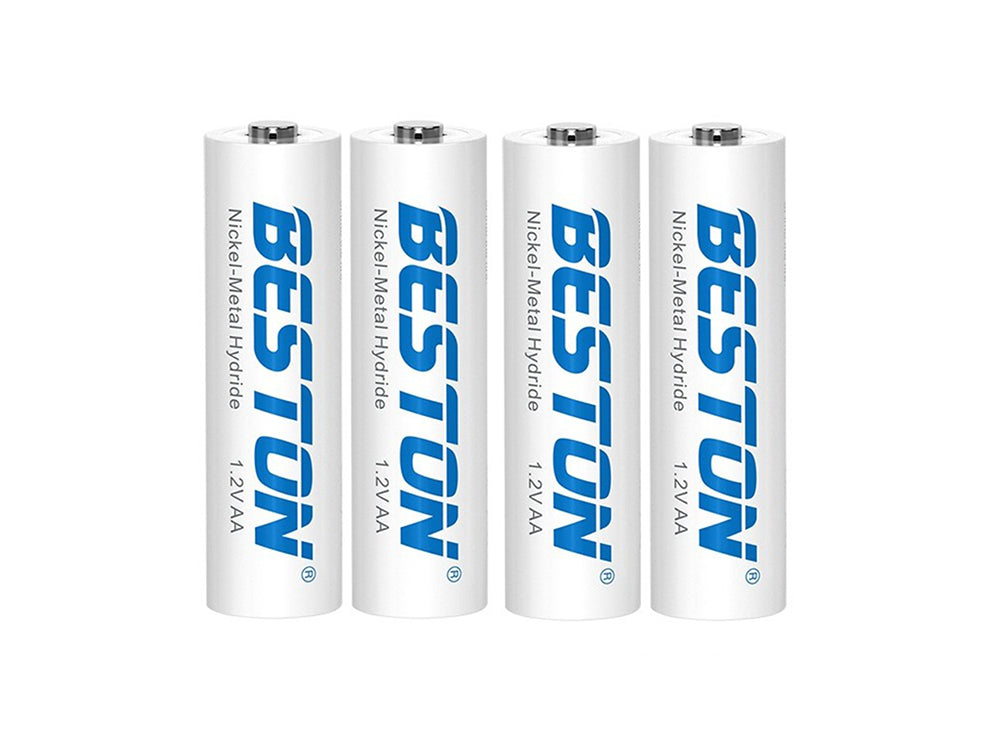Beston Rechargeable AA 2500mAh Batteries Pack of 4