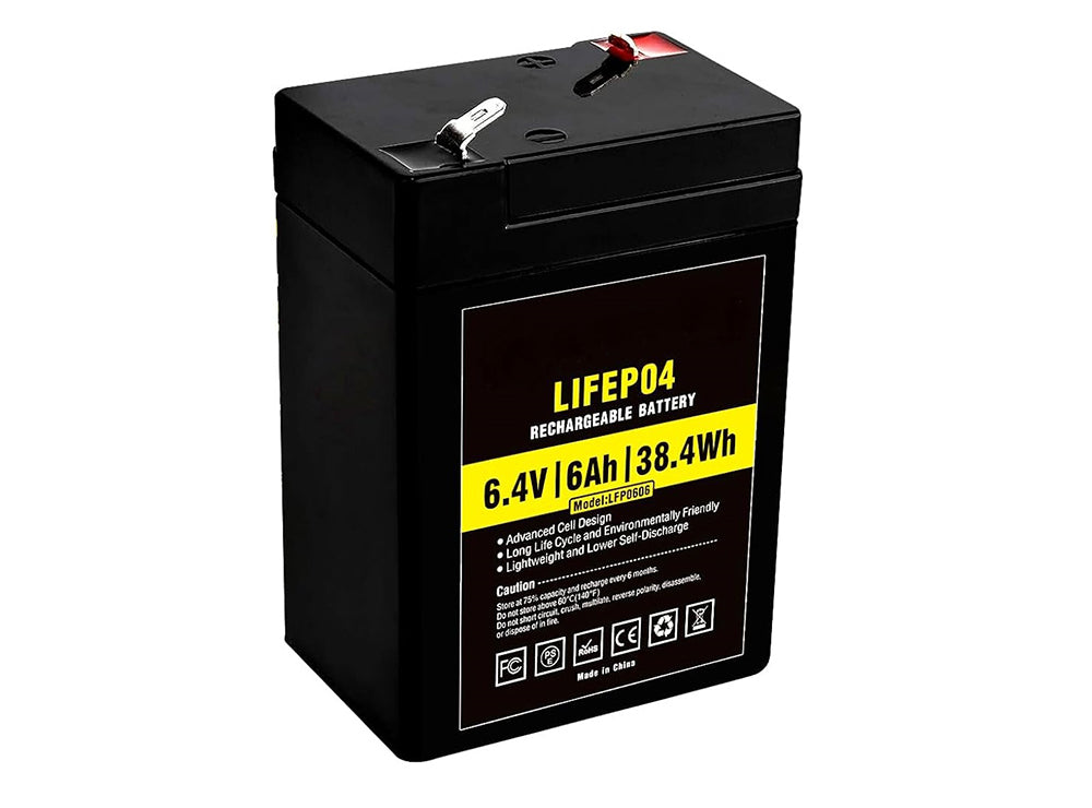 LiFePO4 6V 6A Battery