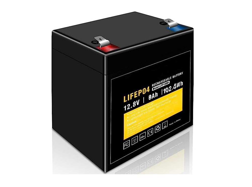 LiFePO4 12V 8A Battery