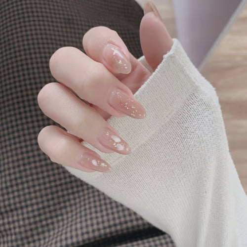 Fancy Glam! JP743 Nails with Double Tape