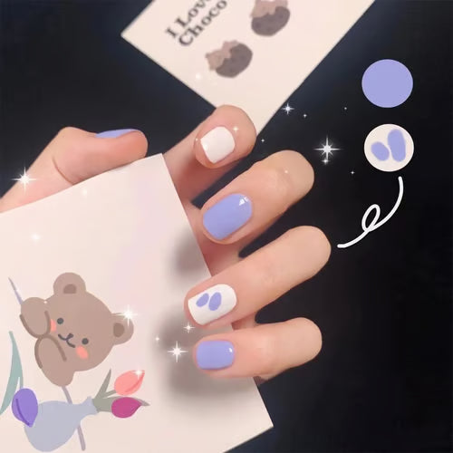 Fancy Glam! JP980 Nails with Double Tape