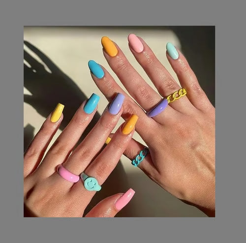 Fancy Glam! JP1992 Nails with Double Tape