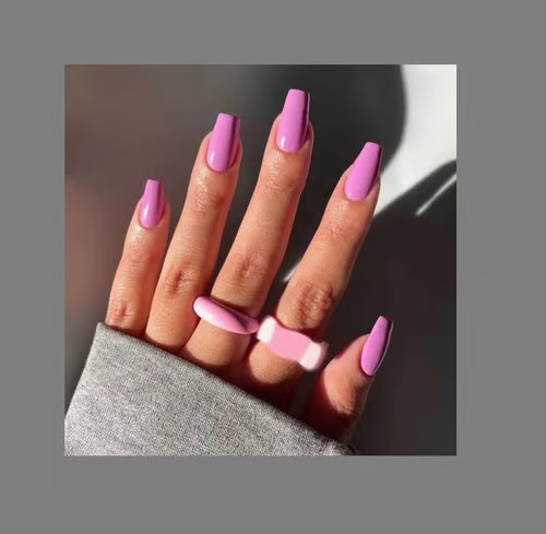 Fancy Glam! JP2072 Nails with Double Tape