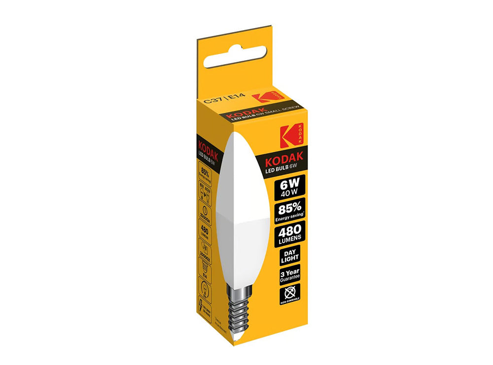 Kodak Led Bulb E14 6W Day Light White