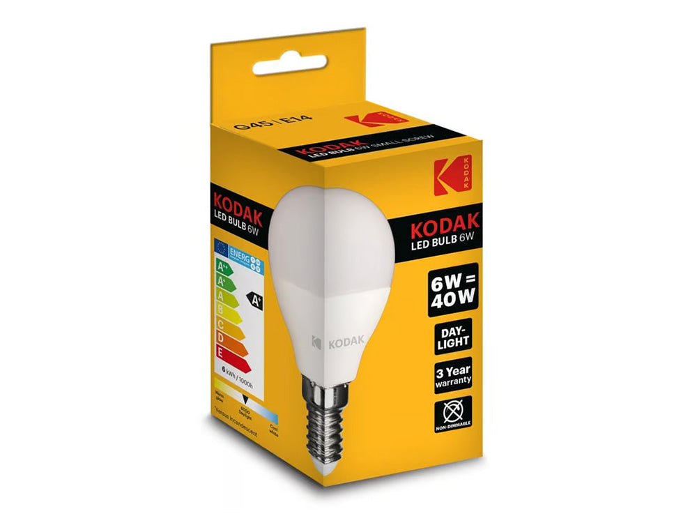 Kodak Led Bulb E14 6 W Day Light White