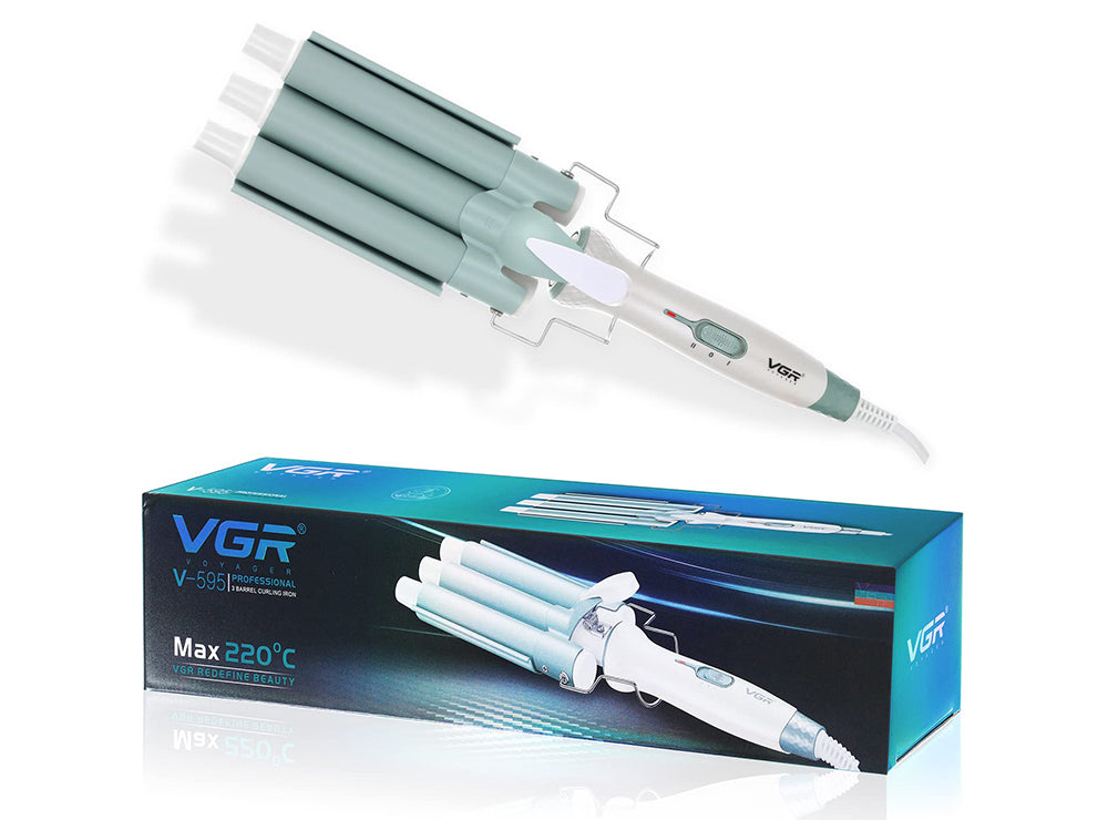 VGR 3 Barrel Curling Iron V-595