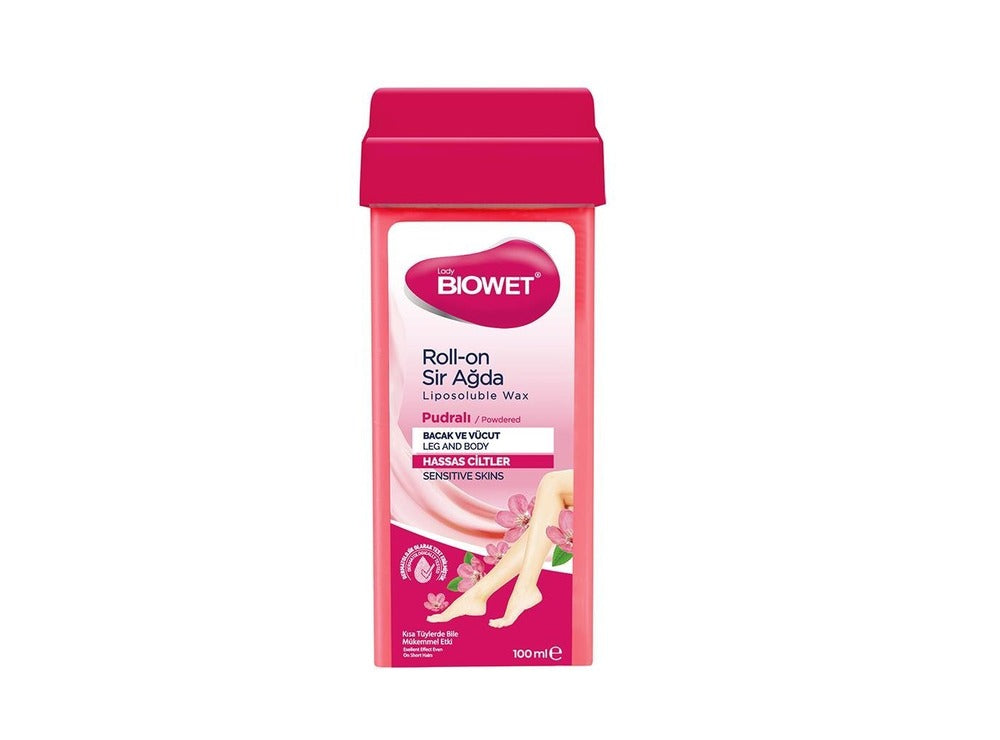 Biowet Roll-On Wax Powdered For Sensitive Skins