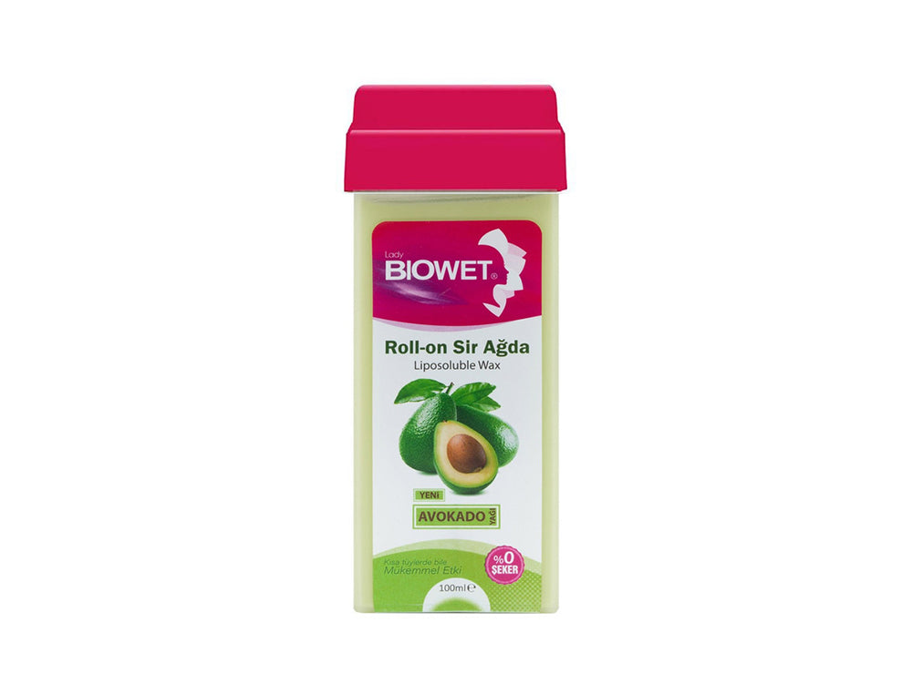 Biowet Roll-On Wax Avocado 0% Sugar