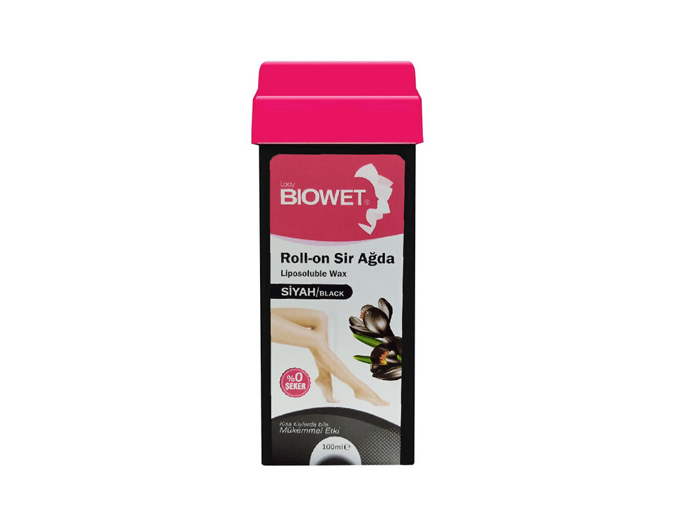 Biowet Roll-On Wax Black 0% Sugar