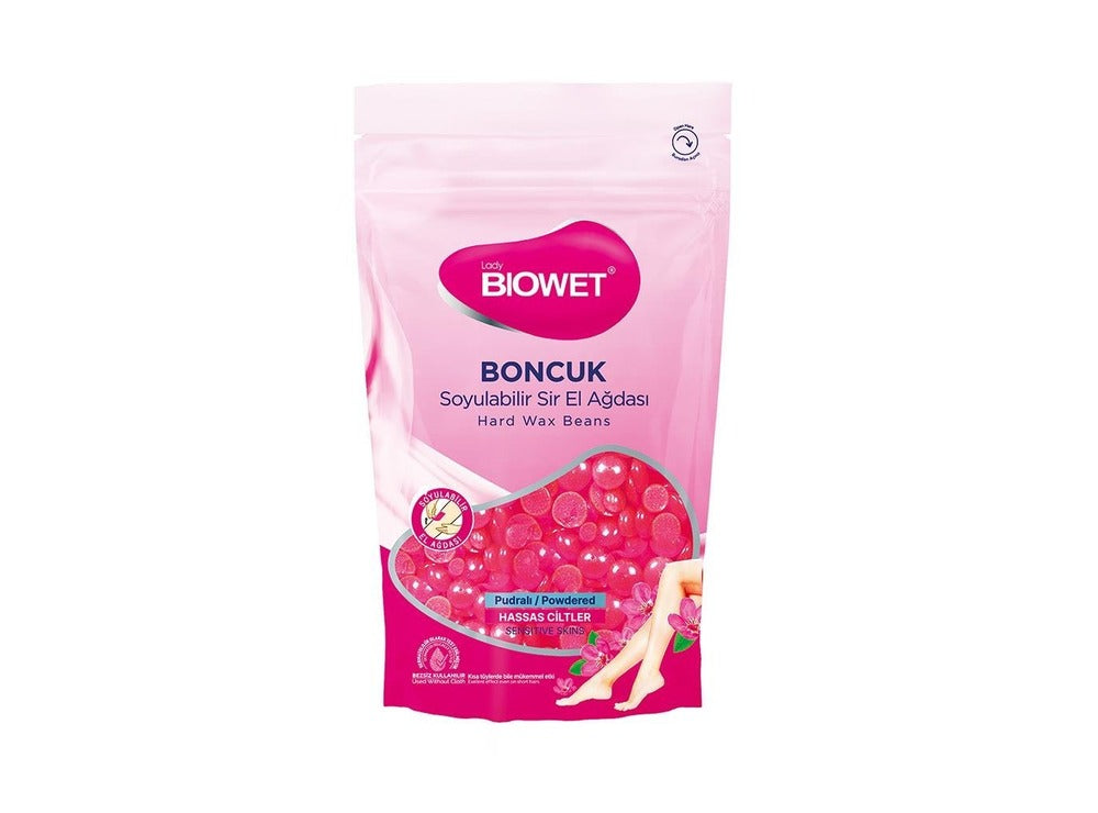 Biowet Hard Wax Beans Powdered For Sensitive Skins 100g
