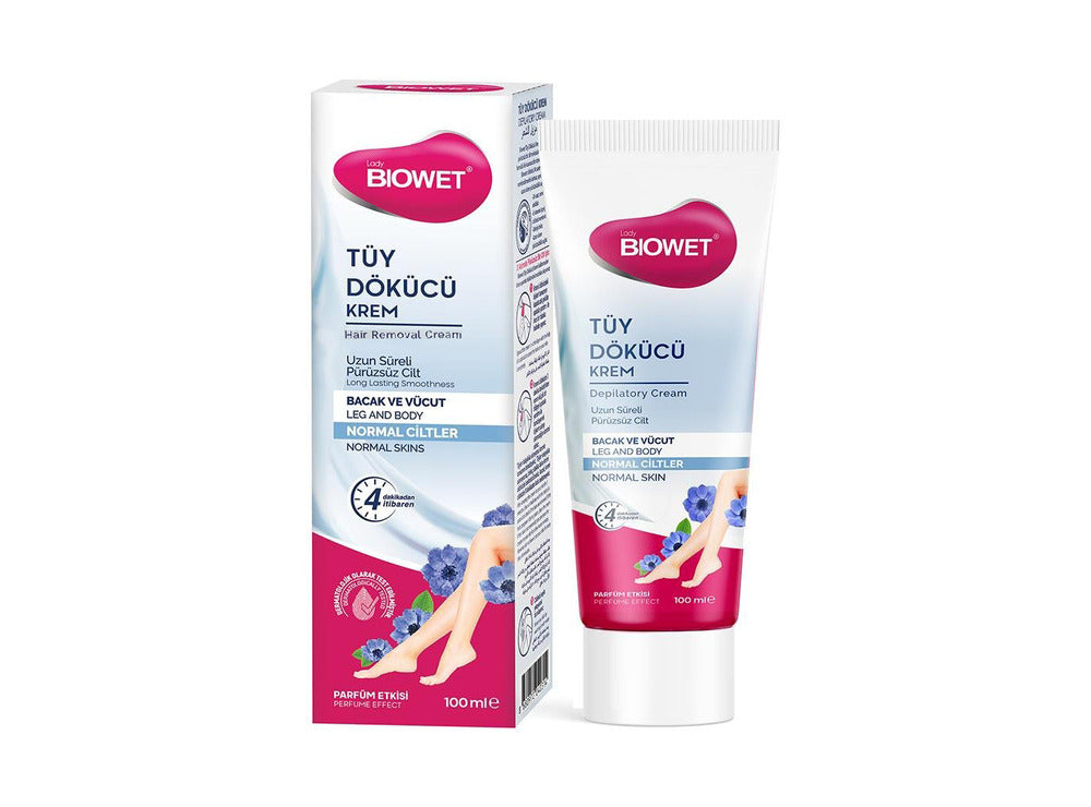 Biowet Hair Removal Cream Leg & Body For Normal Skins
