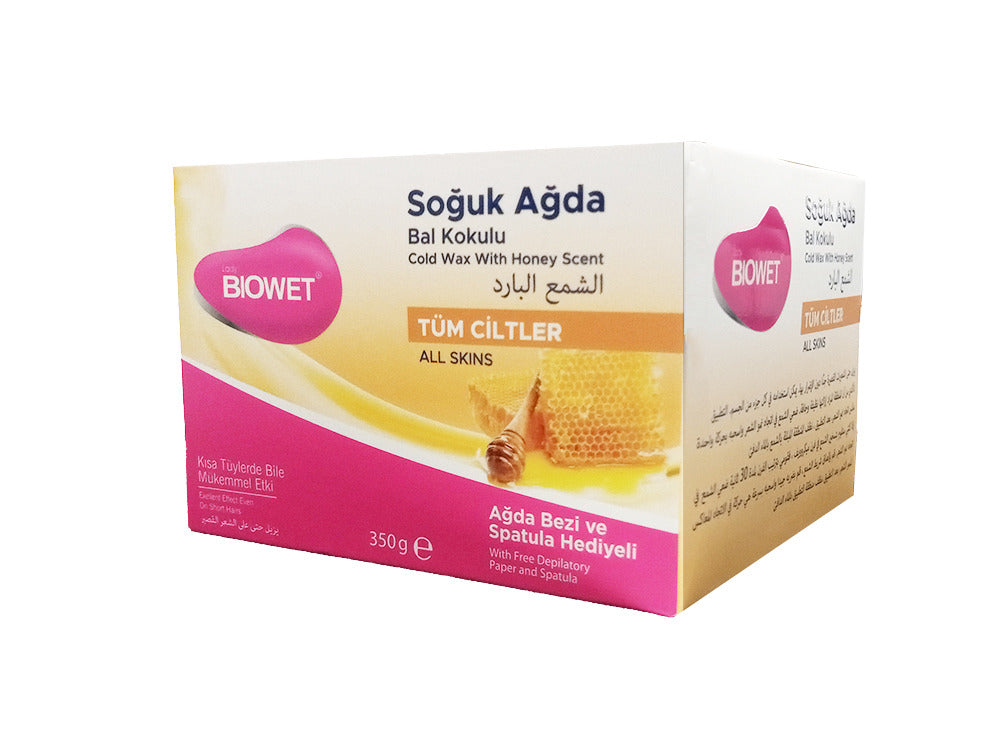 Biowet Cold Wax Honey Scent For All Skins