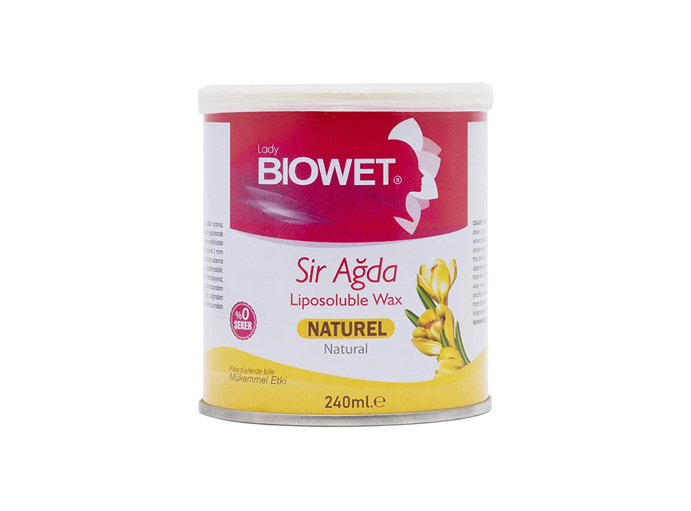 Biowet Canned Wax Natural 0% Sugar
