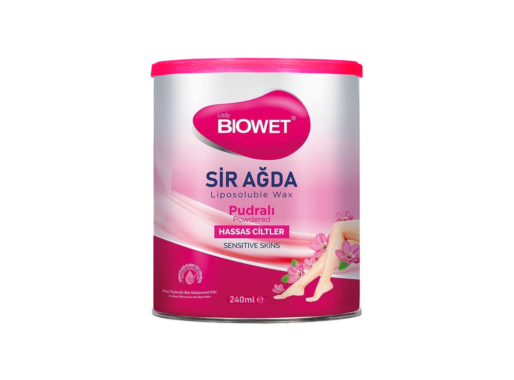 Biowet Canned Wax Powdered For Sensitive Skins