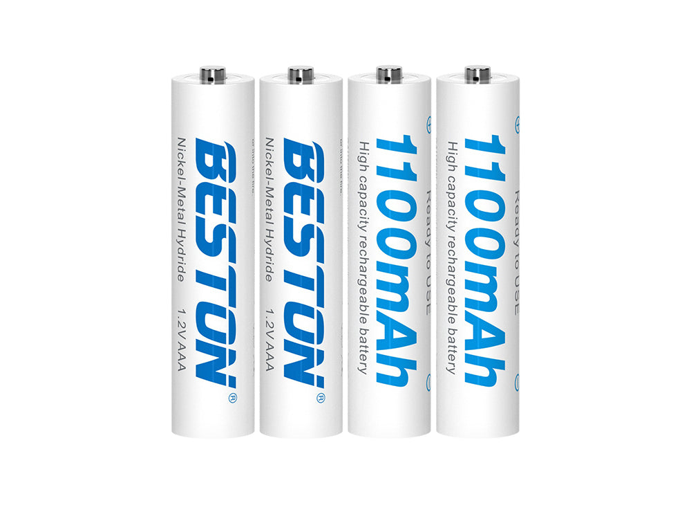 Beston Rechargeable AAA 1100mAh Batteries Pack of 4
