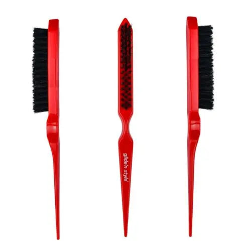 Glide'n Style Teasing Brush Red GS-262