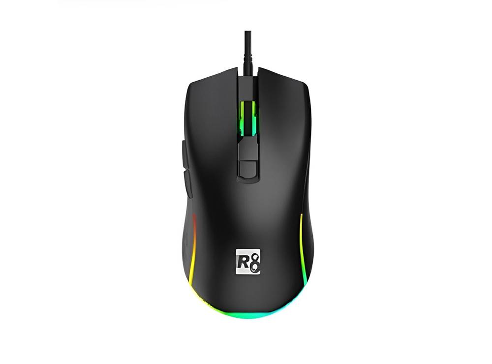 R8 Wired Illuminated Gaming Mouse