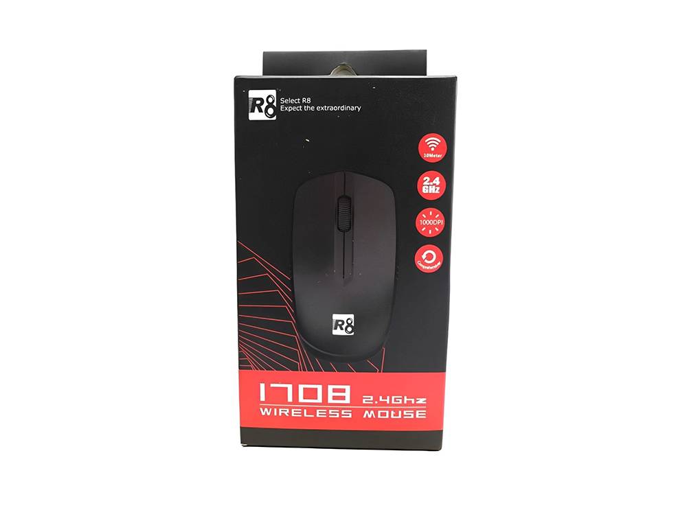 R8 Wireless Mouse Black