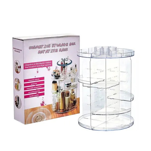 360° Rotating Cosmetic Organizer