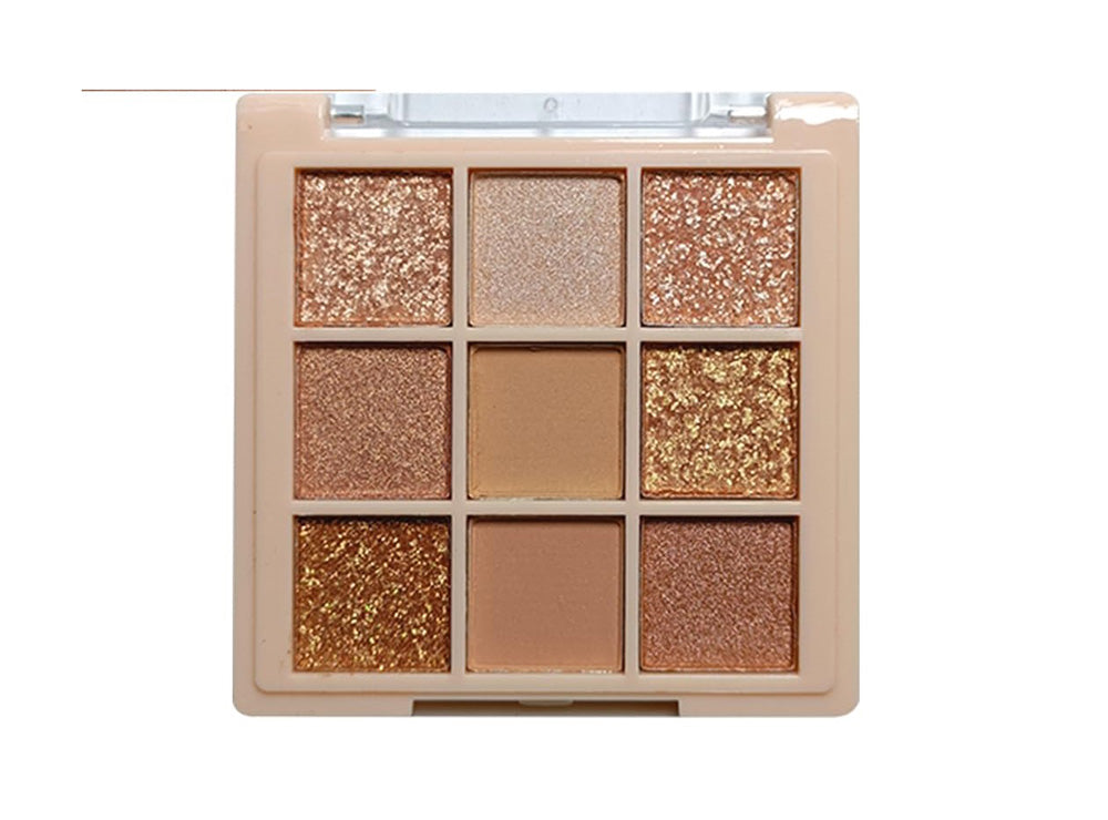 Dikalu 9 Color Eyeshadow Palette #04