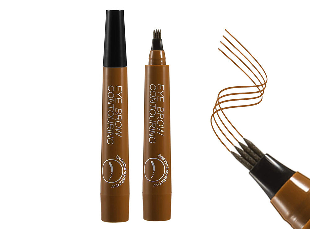 4 Tip Eye Brow Contouring Light Brown