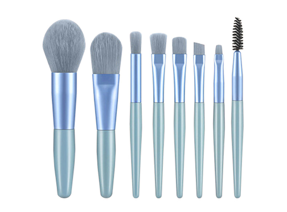 Makeup Mini Brush Set Blue