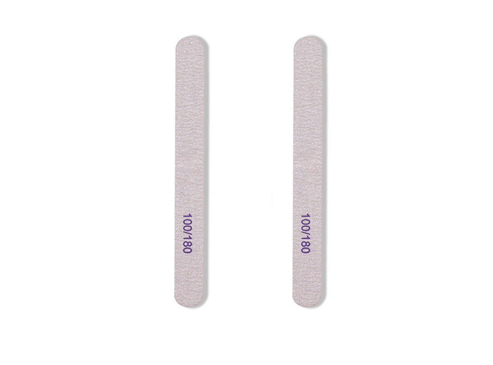 Nail File Straight Pack of 2