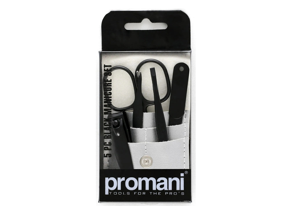 Promani Black Manicure Set PR-115