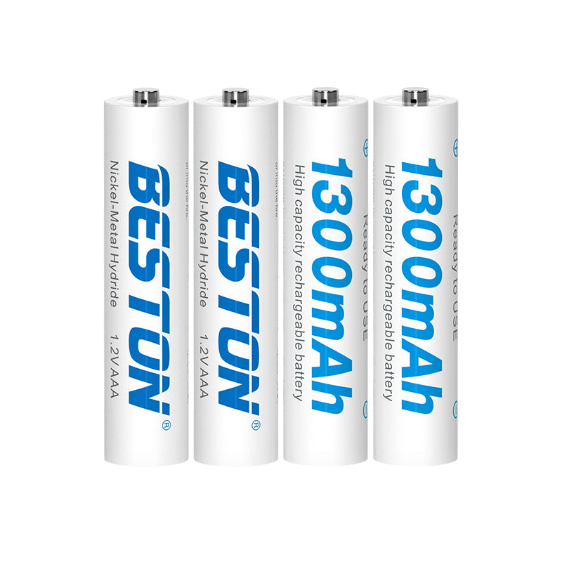 Beston Rechargeable AAA 1300mAh Batteries Pack of 4